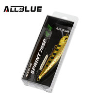 Leurre de pêche ALLBLUE SPRINT 75SP, poids fixe, surface, minnow coulant