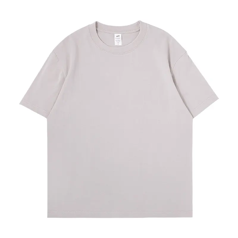 कस्टम स्क्रीन प्रिंट टी-शर्ट हैवीवेट 230gsm 100% कॉटन प्लेन पुरुषों की टी शर्ट ओवरसाइज़्ड स्टाइल