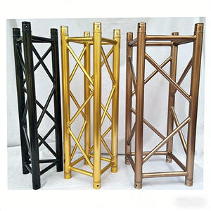 Sistema de Iluminación para Escenarios con Estructura de Aluminio Dorado Cuadrada de 300 mm x 300 mm, Certificado TUV, Patrón Triangular para Techo - Product Image 4