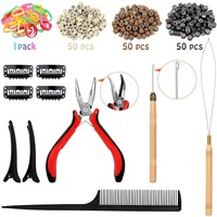Extensions de cheveux scintillantes HadiyahBeauty, lisses et ondulées, résistantes à la chaleur, paillettes brillantes, mèches de cheveux scintillantes