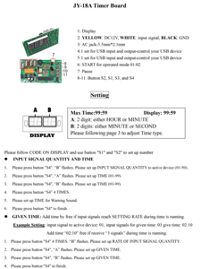 JY-18A USB time control Timer Board Power Supply for coin acceptor and <b>Arcade</b> <b>Game</b> Vending <b>Machine</b> - Product Image 5