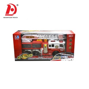 HUADA 2025 vente en gros <span class=keywords><strong>de</strong></span> voiture <span class=keywords><strong>de</strong></span> <span class=keywords><strong>camion</strong></span> <span class=keywords><strong>de</strong></span> pompiers rouge à jet d'eau électrique pour enfants avec lumière et son - Product Image 2