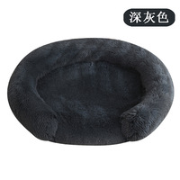 HONEY PAWS Langer PV Flauschiger Bolster-Hunderucksack mit Karomuster Reißverschluss 10kg Kapazität - Einfache Reinigung