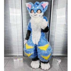 Disfraces <span class=keywords><strong>de</strong></span> Fursuit Profesionales Personalizables <span class=keywords><strong>de</strong></span> Súper Calidad, Traje <span class=keywords><strong>de</strong></span> Mascota <span class=keywords><strong>de</strong></span> Gato <span class=keywords><strong>de</strong></span> Peluche Digitigrado para Adultos, Traje <span class=keywords><strong>de</strong></span> Anime Peludo Estilo Japonés - Product Image 4
