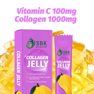Low Calorie Collagen Jelly Vitamin C Mango Concentrate Hair Nail Skin Joint Support Collagen <b>Supplement</b> - Product Image 4