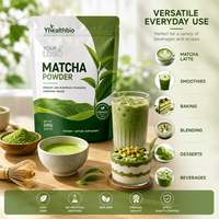 Poudre de Matcha de Feuilles de Thé Cuite à la Vapeur Fraîchement Récoltée, Élimination Rigoureuse des Tiges, Contrôle des Impuretés, Couleur Stable et Arôme Naturel de Thé, Chaque Lot