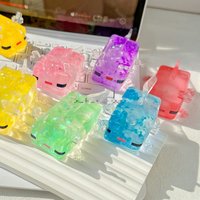 Aurora Jouet Squishy Axolotl Maltose Mignon, Forme Animale Réaliste, à Remontée Lente, Anti-stress, Balle à Presser pour Décompression, Vente en Gros