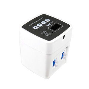 Système d'arrosage automatique à double pompe avec minuterie numérique pour l'irrigation goutte à goutte des plantes de jardin en extérieur - Product Image 5