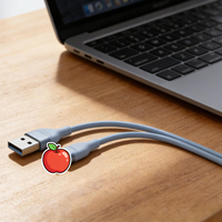 Nuevo Cable de Datos 2026 con Certificación MFi, Trenzado, Blindado, con Carcasa de Silicona y Aluminio para Móviles y PC