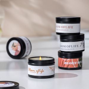 Venta al por mayor Lazada <span class=keywords><strong>Shoppee</strong></span> Venta caliente Creative Colored Frosted 5 Lata Tarro Vela en un cartón Mini velas perfumadas - Product Image 4