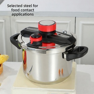 <span class=keywords><strong>Olla</strong></span> <span class=keywords><strong>a</strong></span> Presión de Acero Inoxidable 304 de Alta Calidad para Cocina de Gas e Inducción, Utensilios de Cocina <span class=keywords><strong>a</strong></span> Prueba de Explosiones, 12L - Product Image 1