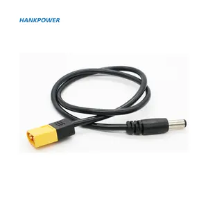 XT60 Male Bullet Connector To DC 5.5mm X 2.5mm DC 5521 Male Power Cable For TS100 Soldering Iron