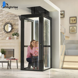 2 pisos interior al aire libre diseño personalizado cabina de vidrio compacto <span class=keywords><strong>ascensor</strong></span> para el hogar <span class=keywords><strong>mini</strong></span> Villa ascensores domésticos para la casa - Product Image 3