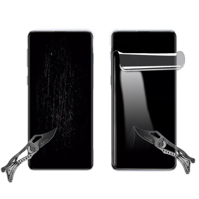 Kunden spezifische 230 Micro Hydro gel Film Handy Schutz TPU Displays chutz folie Für Samsung Galaxy Z Filp 3 Z Fold 3