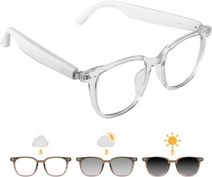 H2-C Touch Smart Glasses TWS Changeable Lenses Audio Music AI Wireless Anti-blue Light <b>Sunglasses</b> - Product Image 1