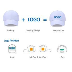 Gorra de Béisbol de 5 Paneles Personalizada con Logotipo Bordado en 3D, Gorra de Sarga de Algodón Lisa de 5 Paneles - Product Image 3