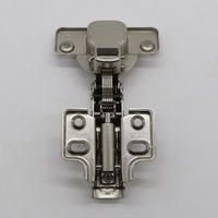 Meubles d'armoire nickelés modernes 35mm de diamètre glissière hydraulique charnières à fermeture douce pas facile rouille pour salle de bain salon