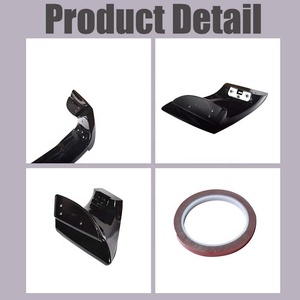 สปอยเลอร์หลังรถยนต์ สีดำเงา วัสดุ ABS สำหรับปี 2006-2011 - Product Image 4