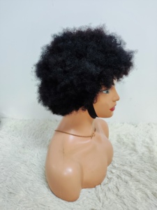 Letsfly Promotion $10 Cheap Wholesales Afro Full machine <b>Wigs</b> <b>Short</b> <b>Wigs</b> Natural Human Hair Yaki Kinky curly Cheap Price <b>Wigs</b> - Product Image 6
