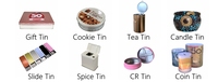 Boîte de conserve ronde de qualité alimentaire avec impression personnalisée en gros pour l'emballage de crème pour le visage au chocolat pour les biscuits et les bonbons au thé