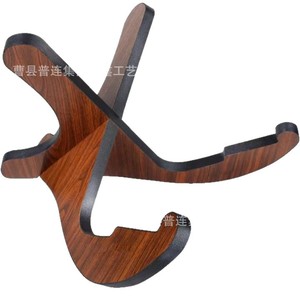 Soporte de guitarra plegable en forma de X de madera para guitarra clásica y folclórica, soporte de exhibición para mesa - Product Image 5