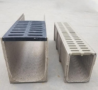 Caniveau de drainage préfabriqué durable à prix de gros pour piscine, route et allée piétonne