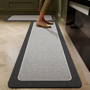 Alfombra de Cocina con Patrón de Medallones, 4 mm de Grosor, Antideslizante, Rectangular, para Cocina - Product Image 3