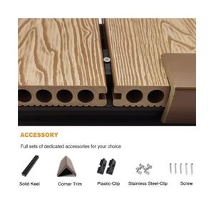 Suelo de WPC de Alta Calidad, Resistente al Agua, con Relieve 3D, Tarima de WPC, Suelo de WPC para Terraza - Product Image 5