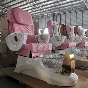 Bain de pieds électrique Fauteuil de <span class=keywords><strong>massage</strong></span> pour canapé de réflexologie des pieds avec surf et lumières colorées Couleurs personnalisables Fauteuil de pédicure à ongles. - Product Image 1