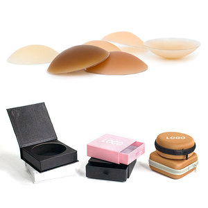 Nipple Cover Silicon Nipple Covers Matte Custom Women Breast Pasties Packaging Box Reusable Matte Sexy Bra 32 Size Adhesive Invisible Seamless Silicone Nipple Cover