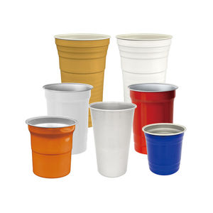 Gobelets en aluminium durables pour café chaud et lait, gobelets personnalisés pour la maison, les fêtes, les clubs, les cadeaux - Product Image 2