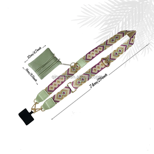 2024 nueva correa para teléfono móvil con bolsa con cremallera, Correa Go para billetera de teléfono, billetera cruzada de poliéster para teléfono - Product Image 2