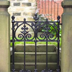 Portail d'entrée automatique <span class=keywords><strong>en</strong></span> <span class=keywords><strong>fer</strong></span> forgé Prima Home pour maisons, clôture <span class=keywords><strong>en</strong></span> acier, portails <span class=keywords><strong>de</strong></span> jardin, villa, porte principale - Product Image 4