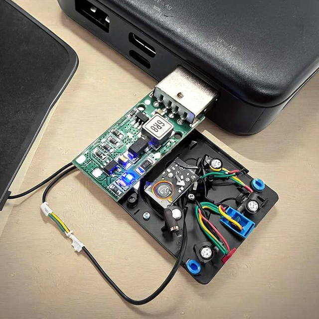 USB DC-DC 5V to 12V Step up Power Boost Module Converter Circuit Board W/Indicator Light