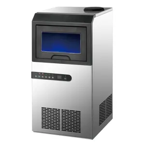 Ticari küp buz makinesi mutfak ekipmanları buz yapım makinesi Model AB818
