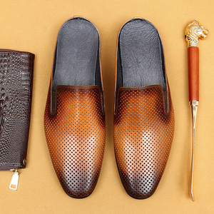 Nuevo Modelo de Zapatos de Una Pieza para Hombre, Estilo Casual, Transpirables, Antideslizantes, con Suela Plana de Masaje - Product Image 1