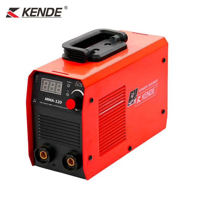 Kende New Hotsale Portable 230V Single Phase 4.8kVA IGBT Inverter Technology IP21S Protection MMA Mini Stick Welding Machine