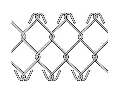 Sustainable Pvc Coated Chain Link Fence Easily Assembled