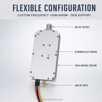 Module amplificateur de puissance RF GUORESOUN du fabricant d'origine 5100-5540 MHz 13W-100W à gain élevé 48 dB pour couverture de communication