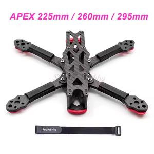5 inch 225mm 225/6inch 260mm/295mm sợi carbon <span class=keywords><strong>Quadcopter</strong></span> khung Kit 5.5mm cánh tay cho đỉnh FPV tự do <span class=keywords><strong>RC</strong></span> đua Drone mô hình - Product Image 2