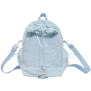 Sac à dos en peluche Kawaii personnalisé, pochette transparente en peluche, sac Ita pour les passionnés de cosplay d'anime - Product Image 2