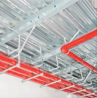 Supports sismiques et dispositifs de suspension pour la réduction des contraintes sur les conduites mécaniques et électriques pendant les tremblements de terre
