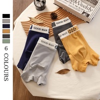 Boxers pour hommes ODM avec ceinture élastique, 95% coton, confortables et respirants pour un usage quotidien