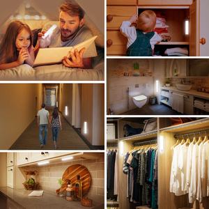 持久耐用的可充电无线电池供电自动磁力运动传感器厨房柜下灯 - Product Image 4