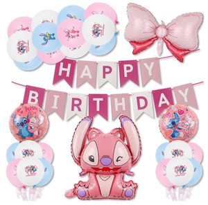 Venta caliente <span class=keywords><strong>de</strong></span> fábrica niños dibujos animados decoraciones para <span class=keywords><strong>fiesta</strong></span> <span class=keywords><strong>de</strong></span> cumpleaños <span class=keywords><strong>Lilo</strong></span> <span class=keywords><strong>y</strong></span> <span class=keywords><strong>Stitch</strong></span> globos <span class=keywords><strong>de</strong></span> película <span class=keywords><strong>de</strong></span> aluminio conjunto <span class=keywords><strong>de</strong></span> cumpleaños para niños - Product Image 2