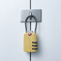SKY GOOD TSA554 Cadenas à câble pour bagages approuvé TSA, en alliage de zinc, à combinaison à 3 chiffres, pour valise de voyage internationale