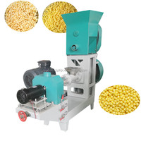 Équipement de production alimentaire de collations soufflées au maïs extrudé Puffs Making Business Machine