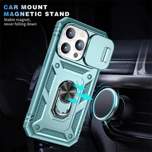 Man Cases Mobile Phone Accessories Case With Camera Lens Protector Back Cover Heavy Duty Armor Shockproof Phone Case For IPhone