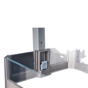 Panier coulissant haut Unihopper Dream Shadow en alliage d'aluminium pour armoire de cuisine avec mécanisme d'amortissement - Product Image 2
