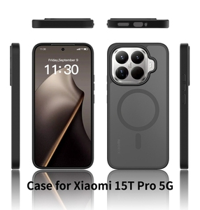 <span class=keywords><strong>Funda</strong></span> de Lujo Translúcida para Teléfono Móvil con Anillo Magnético y Sensación de Piel para <span class=keywords><strong>Xiaomi</strong></span> 15T Pro 5G, <span class=keywords><strong>Funda</strong></span> <span class=keywords><strong>Personalizada</strong></span> - Product Image 1